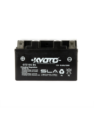 Batterie GTZ10S-BS SLA-AGM - Sans Entretien - Prête à l'Emploi - Equivalente YTZ10S-BS