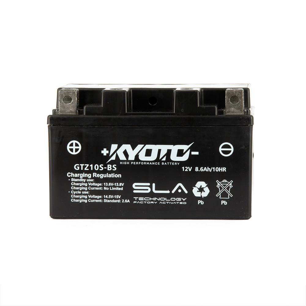Batterie GTZ10S-BS SLA-AGM - Sans Entretien - Prête à  l'Emploi - Equivalente YTZ10S-BS