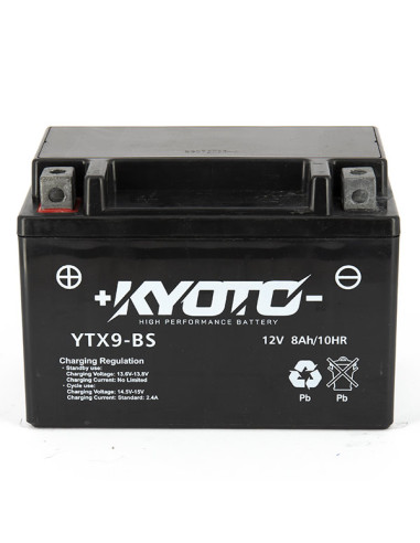 Batterie GTX9-BS SLA-AGM - Sans Entretien - PrÃªte Ã  l'Emploi