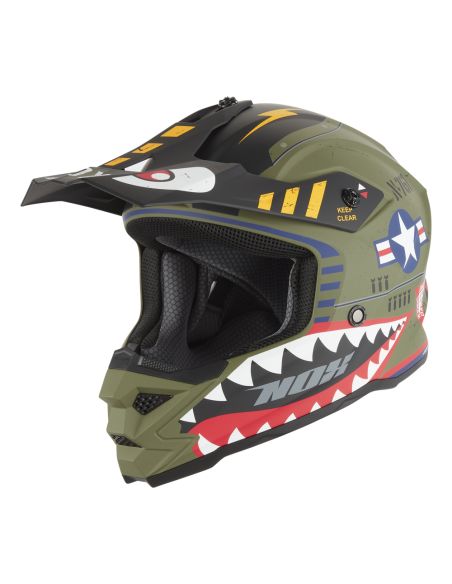 Casque Moto Cross Enfant Nox N761 Fighter