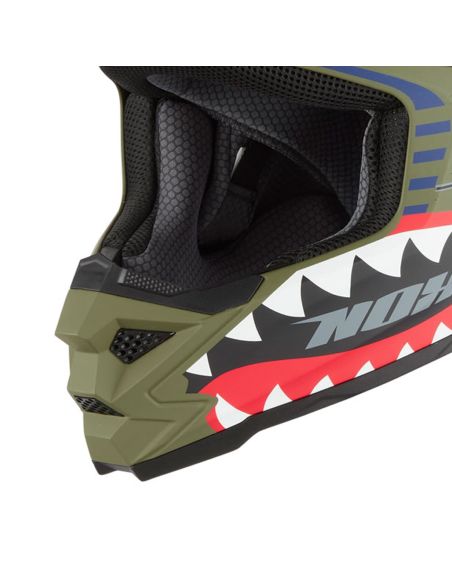 Casque Moto Cross Enfant Nox N761 Fighter