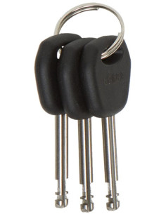 Antivol - Chaine Lasso Medium 120 cm + Bloque Disque SRA 2