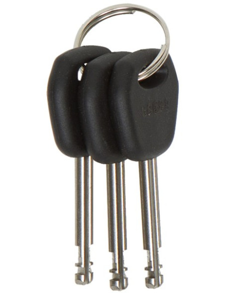 Antivol - Chaine Lasso Medium 120 cm + Bloque Disque SRA