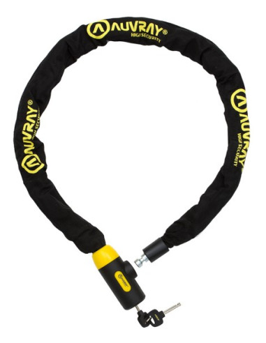 Chaine Antivol Auvray C-Bloc 120 cm avec Cadenas intégré