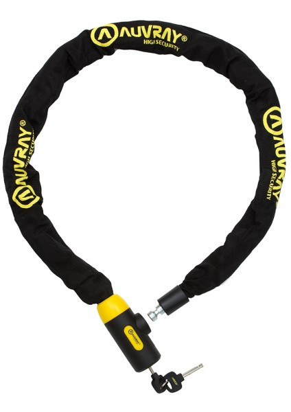 Chaine Antivol Auvray C-Bloc 120 cm avec Cadenas intégré