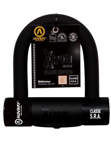 Antivol-U Auvray XTREM Medium Black Edition "SRA" 85*100