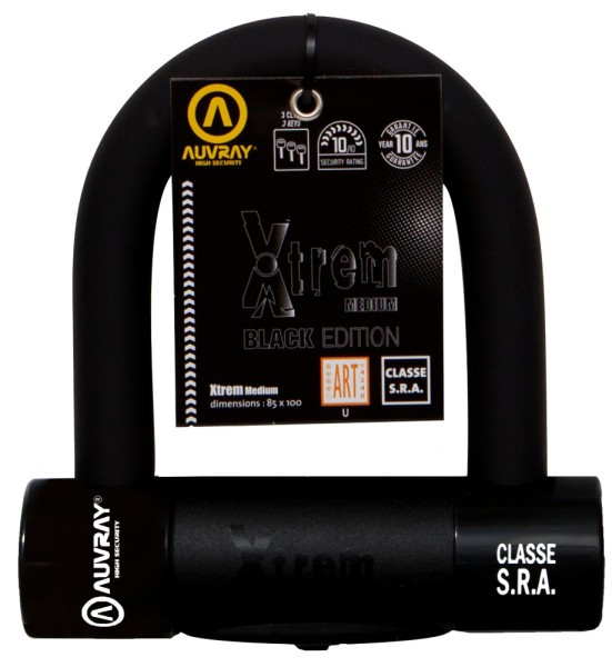 Antivol-U Auvray XTREM Medium Black Edition "SRA"