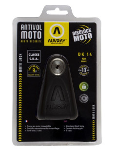 Antivol Bloque disque Auvray DK-14 SRA Noir 2