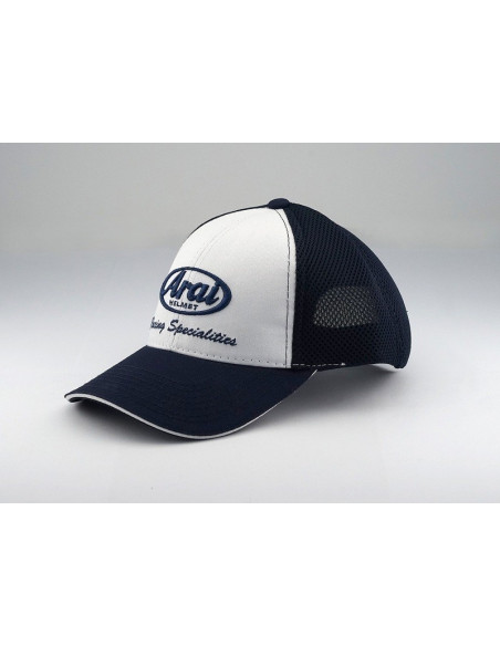 Casquette Arai Mesh Bleu/Blanc