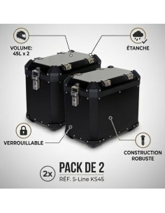 Paire de Valise S-Line KS45 - 45 Litres