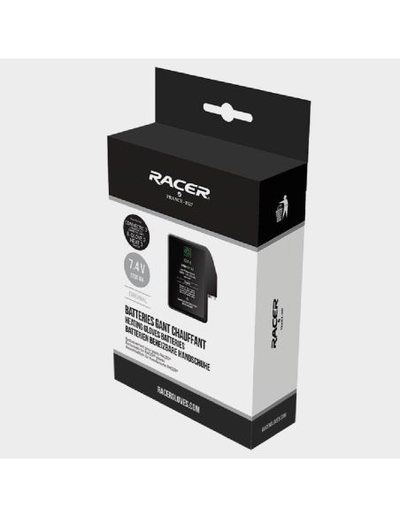 Batterie Racer pour Gants chauffants 7.4v 2200 mAh