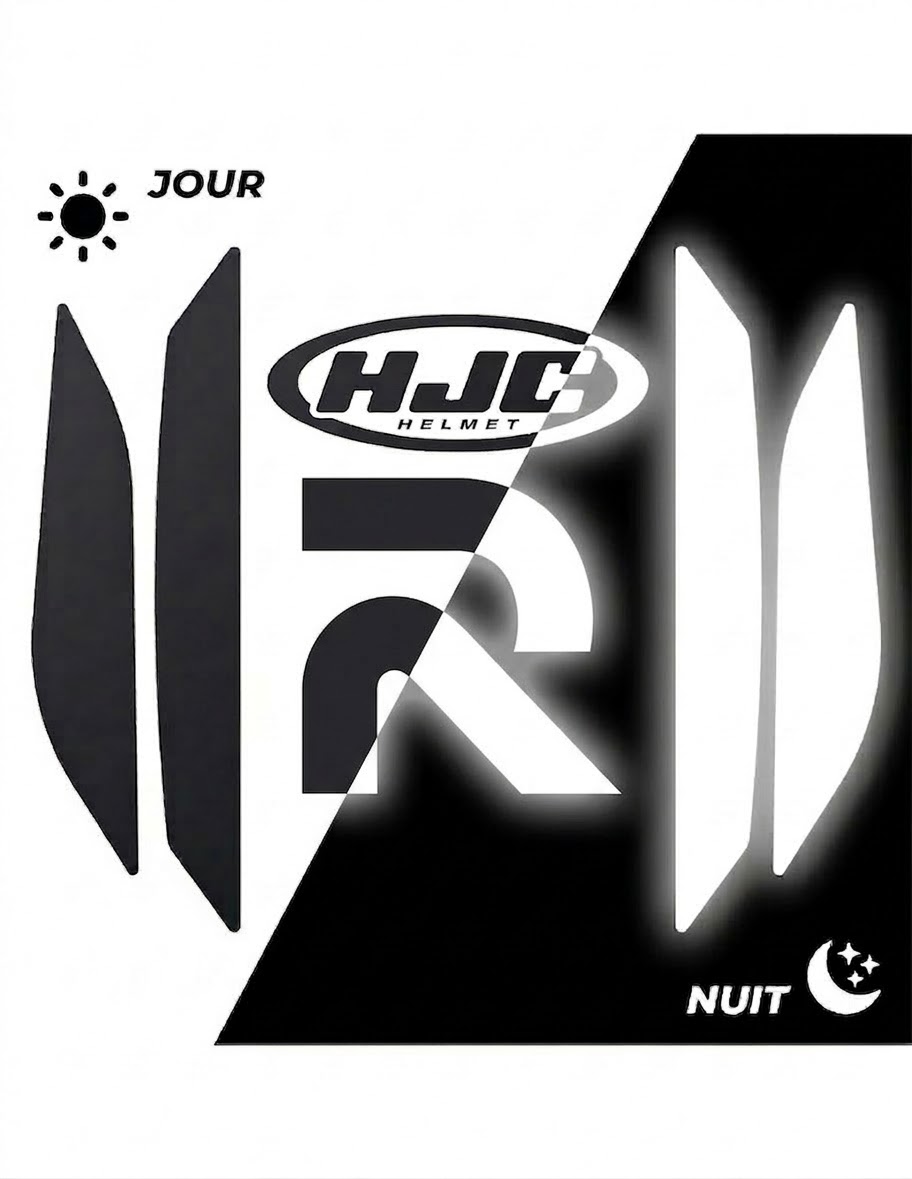 Sticker HJC Rpha | Autocollant Rétro-réfléchissant