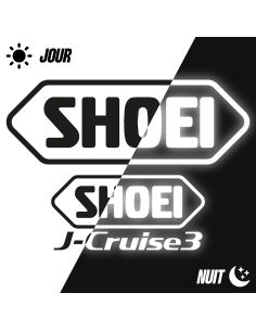 Sticker Shoei J-Cruise 3 Rétro-réfléchissant