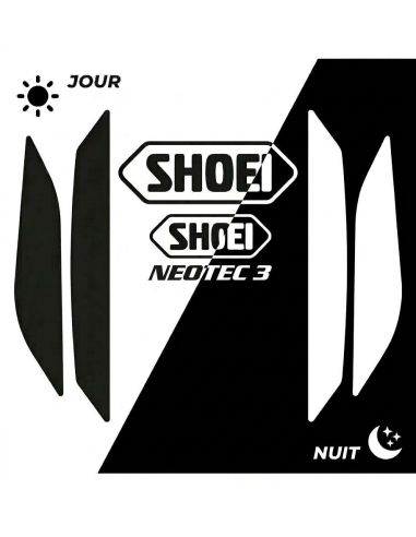 Stickers Rétroréfléchissants Shoei Neotec 3