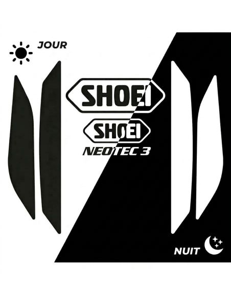 Stickers Rétroréfléchissants Shoei Neotec 3