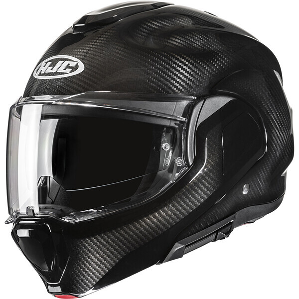 Casque HJC F100 Carbon Uni Noir - Casque Modulable HJC