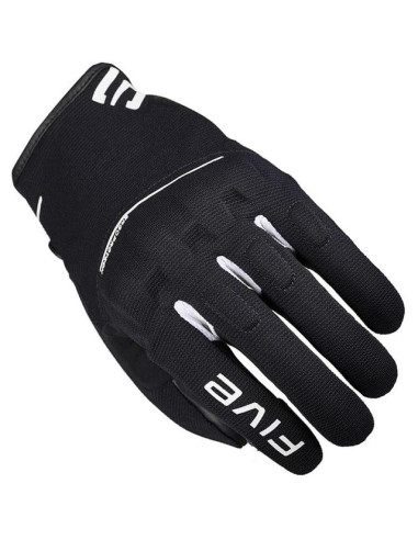 Gants Five RS4 Evo Noir - Blanc
