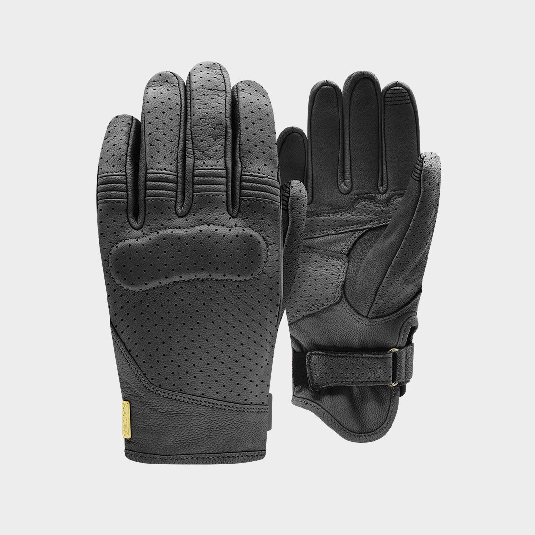 Gants Femme Racer Shirley D3O | Gants Moto Cuir été