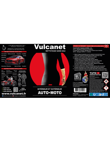 Lingettes Nettoyantes Vulcanet