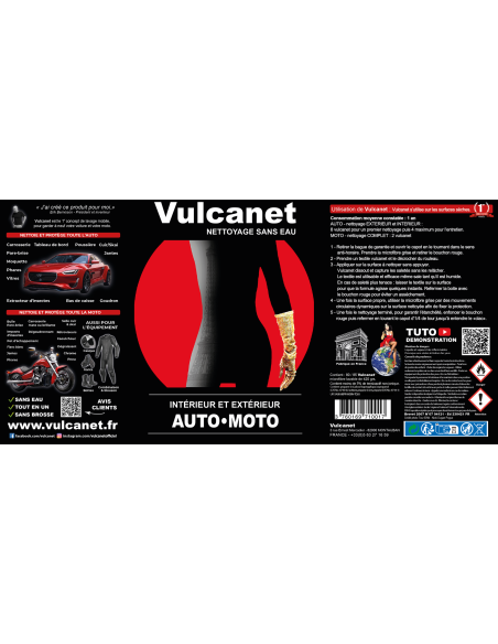 Lingettes Nettoyantes Vulcanet