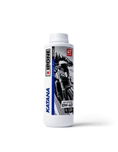 Huile Moto 10w40 Ipone Katana 100% Synthétique 1Litre