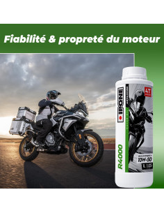 Huile Moto 4t Ipone R4000 10w30 Semi-Synthétique 2