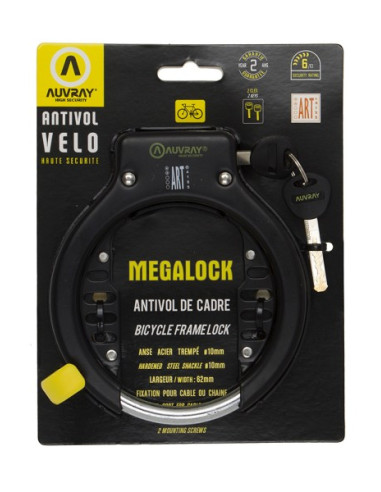 Antivol Vélo Mega Lock Fer à Cheval