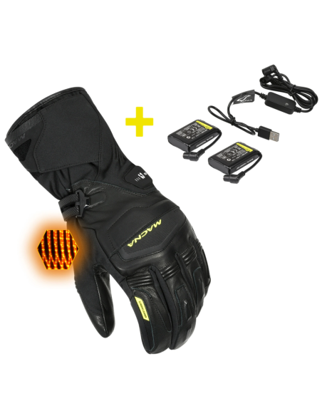 Gants Chauffants Macna Azra RTX - Batterie & Cable inclus