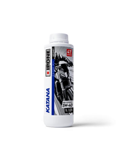 Huile Ipone Moto 5w40 Katana 4 temps 1 Litre