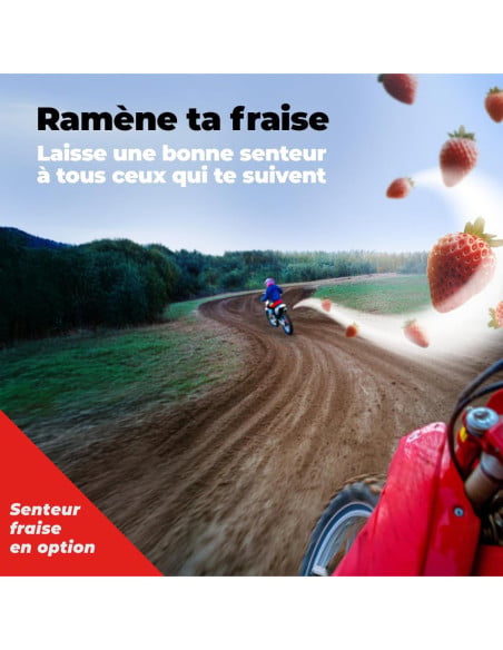 Huile Scooter Route/Sportif Ipone Samourai 2 temps Fraise