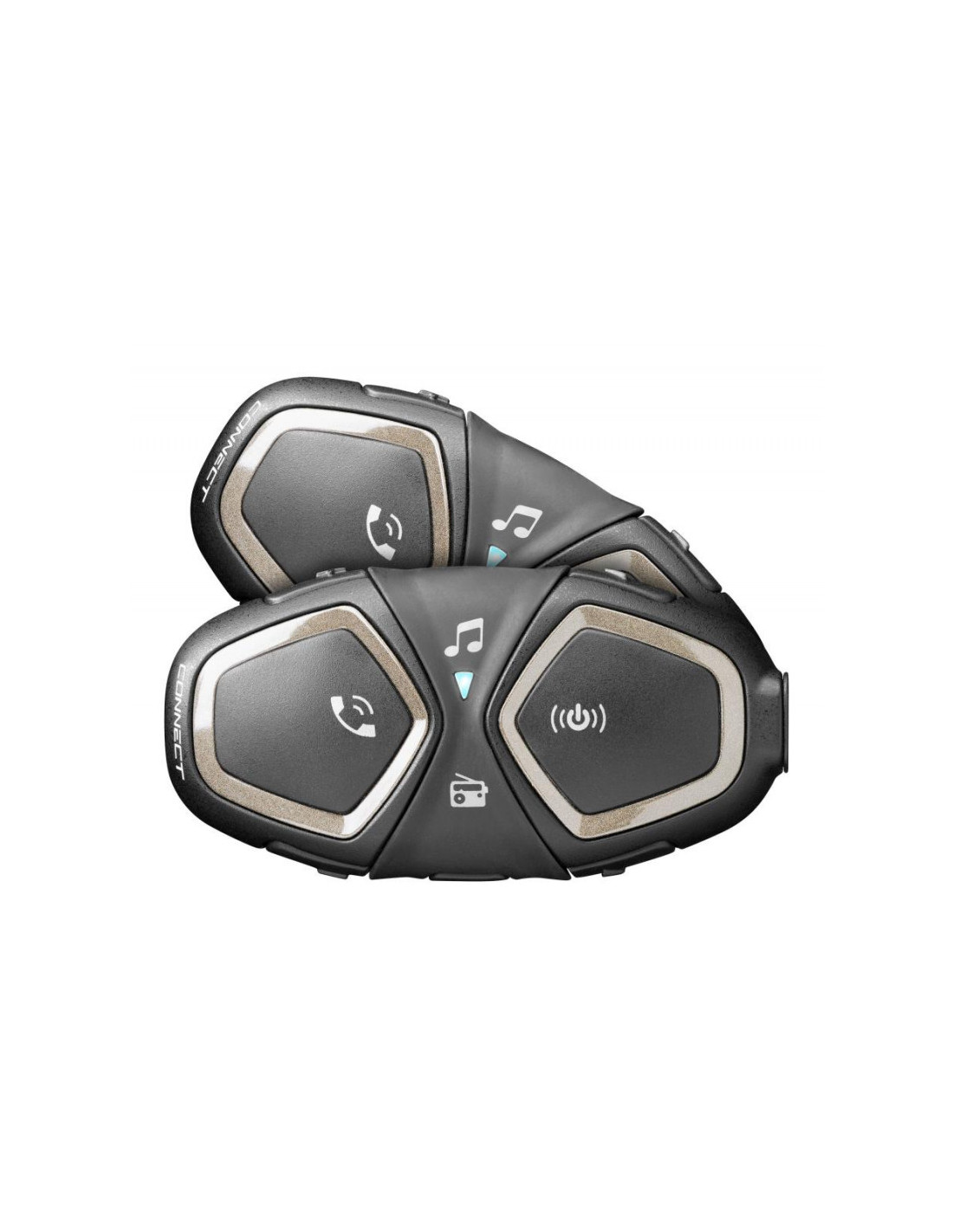 Intercom moto Cellular-Line Interphone Duo  pr&eacute;-appair&eacute;