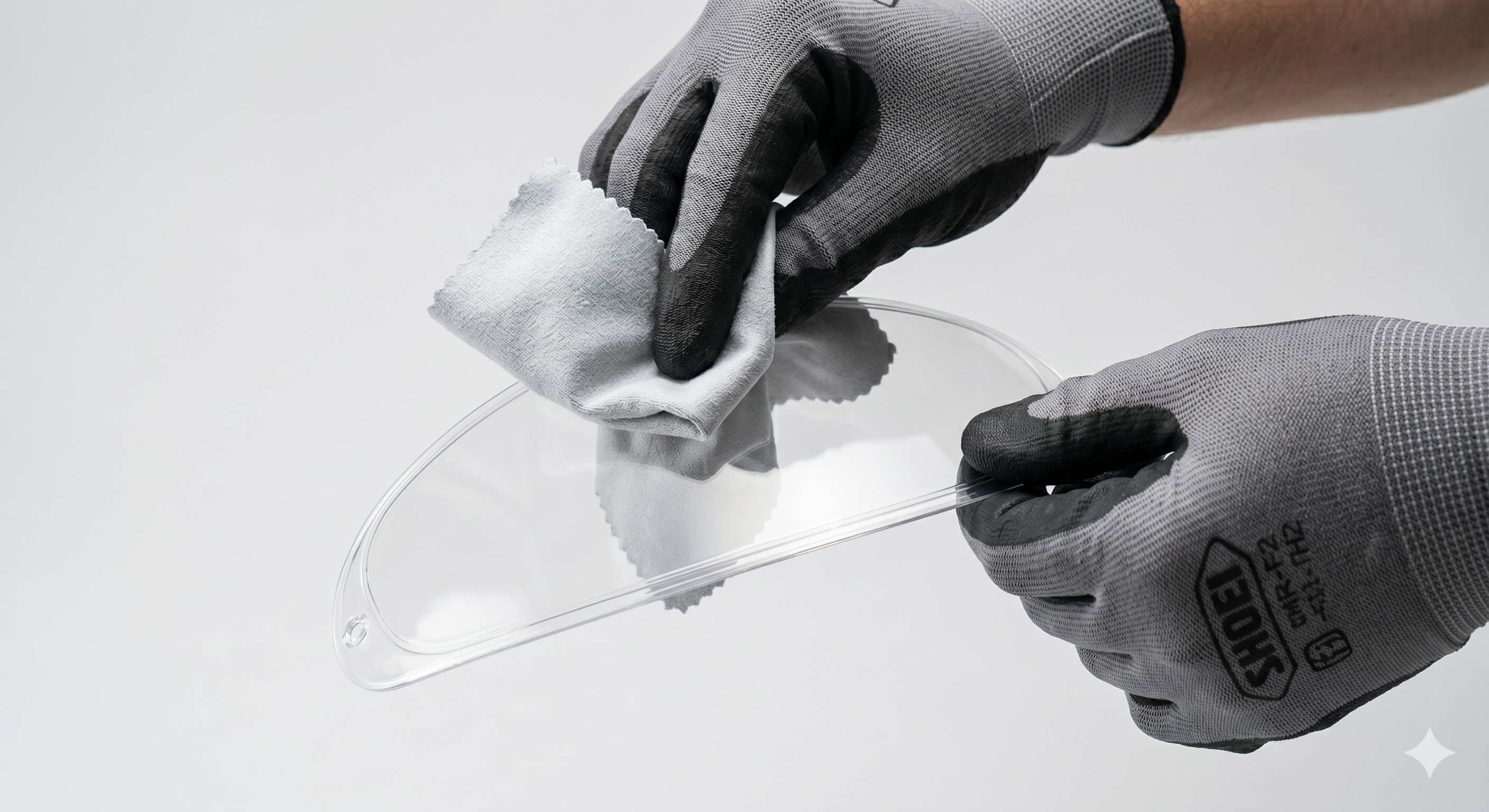 comment clipser un insert Pinlock sur visi&egrave;re casque - &eacute;tape installation
