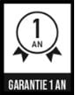 Garantie : 1 An