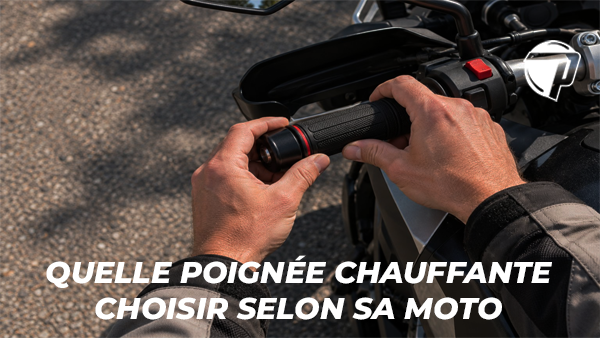 Quelle poignée chauffante choisir selon sa moto ? Guide 2026