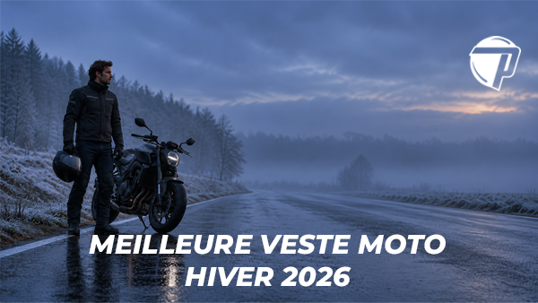 Meilleure veste moto hiver 2026 : top des blousons chauds