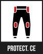 Protection (Pantalon) : Oui, Genoux & Hanches