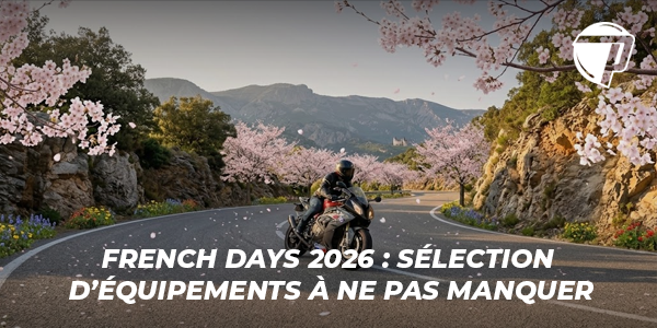 French Days 2026 moto : notre sélection d’équipements à ne pas manquer