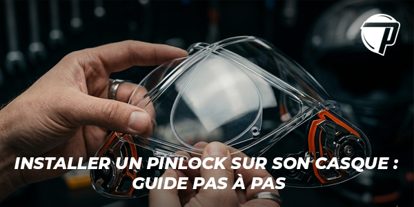 Installer un Pinlock sur son casque :  guide pas à pas