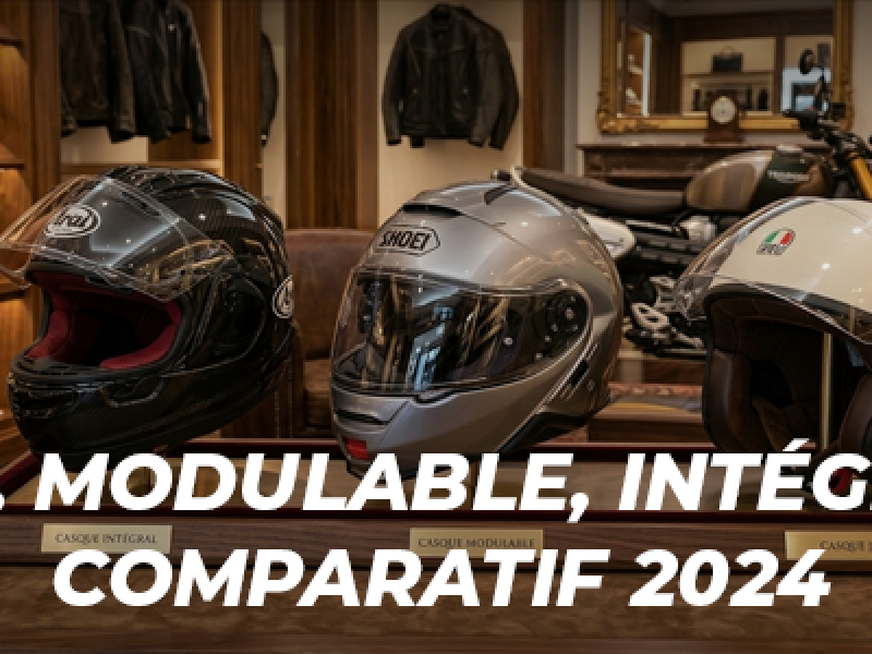 Comparatif des Meilleurs Casques 2024 : Jet, Modulable et Intégral - Lequel Choi