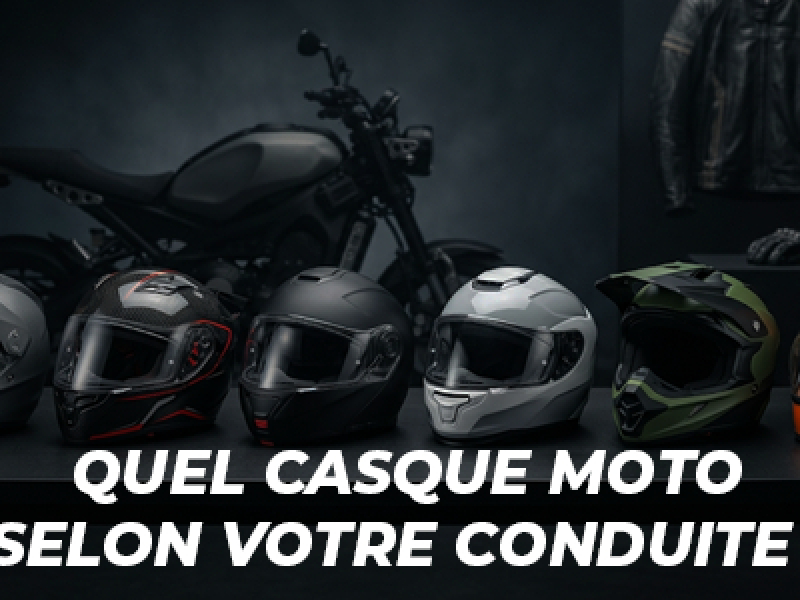 Quel style de casque moto choisir selon votre conduite ?