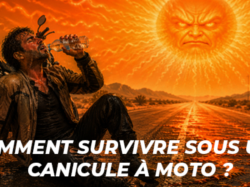 Rouler à moto sous la canicule : équipements et conseils pour survivre à la chal